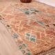 Terracotta Vintage Moroccan Rug 192 x 322 cm, Berber Handmade Wool Rug Boho