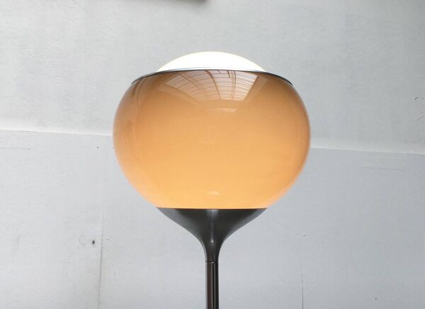 Lampadaire Flash Espace Années 60 Italien de Guzzini