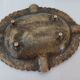 Vintage brass ashtray from the 1940s-1950s.