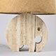 Paire de lampes de table "Éléphant" en travertin par Fratelli Mannelli, vers 1970