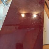 Lacquered mahogany top