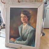 Portrait oil on canvas 1920-1930