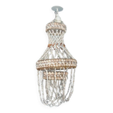 Bohemian shell pendant light
