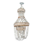 Bohemian shell pendant light