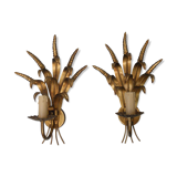 Pair of ble epis wall light