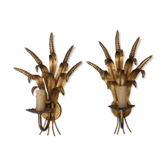 Pair of ble epis wall light