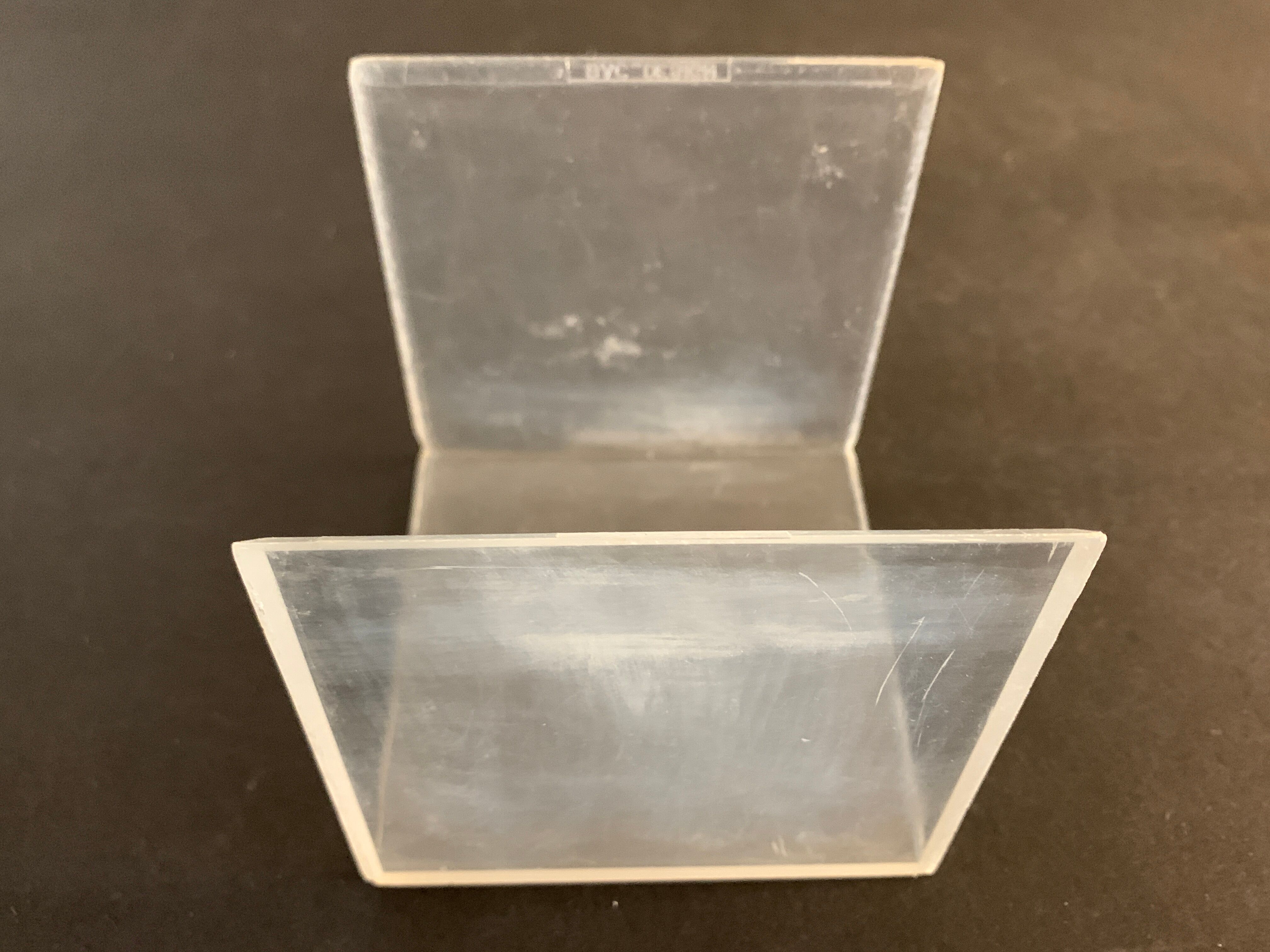 Photo frame or cube in plexiglass Michèle Gignoux for Bac Design, 1970