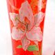 Paire de vases émaillés Legras rouge rubis