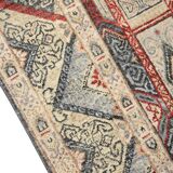 Handmade Traditional Indian Area Rug Fine Oriental Wool Carpet- 122x187cm