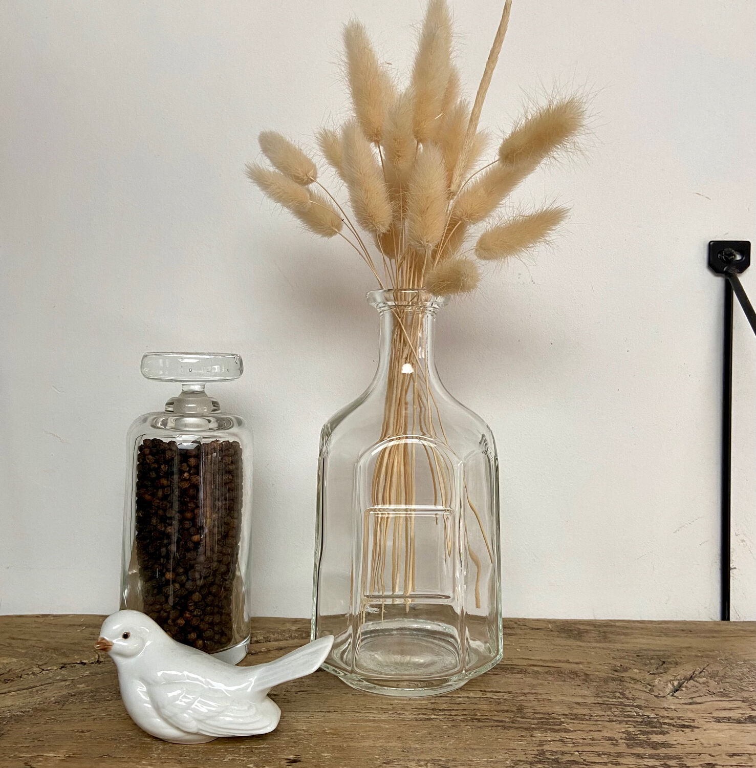 Carafe verre vintage