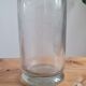 Bouteille ancienne en verre soufflé