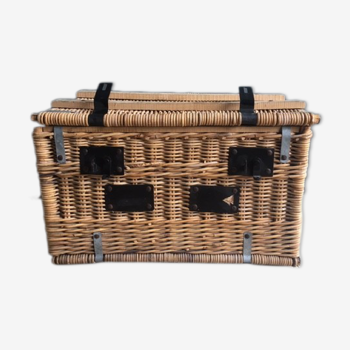 Wicker trunk 1930 Long 75cm