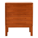 Commode en teck des années 1950