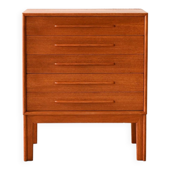 Teak chest of drawers from the 1950s
