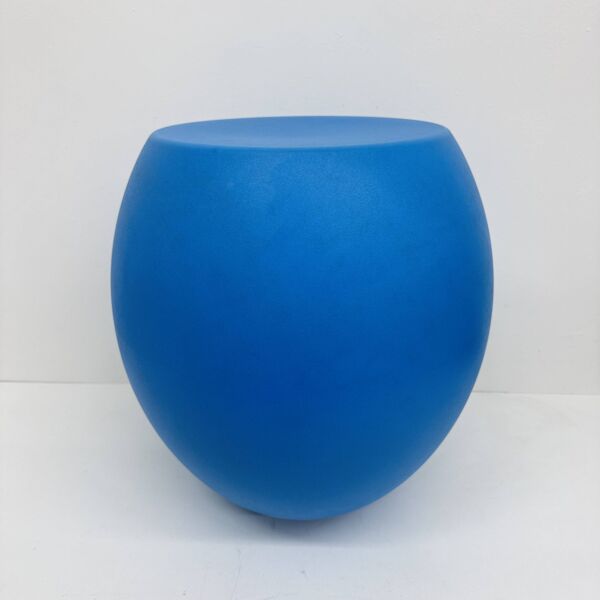 Tabouret Tumbly Balance de de Vorm en plastique bleu