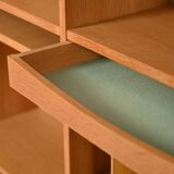 Oak bookcase by Marian Grabinski