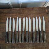 Set of 12 horn handle knives