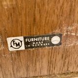 Elegant 1950s Scandinavian design desk.