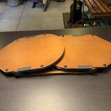 Triptych barber mirror  45x20cm