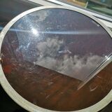 Large amber brown methacrylate tray - Felice Antonio Botta - Italy - 1970s
