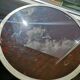 Large amber brown methacrylate tray - Felice Antonio Botta - Italy - 1970s