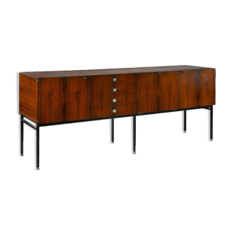 Enfilade en palissandre de Rio par Alain Richard, serie 800 pour Meubles TV, France, 1959