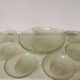 Art Deco dessert service in uraline, salad bowl and cup