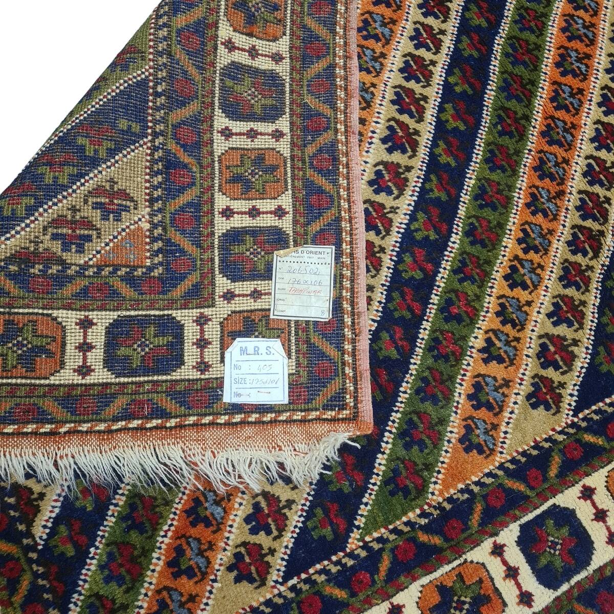 Vintage Handknotted Turkish Taspinar Wool Carpet