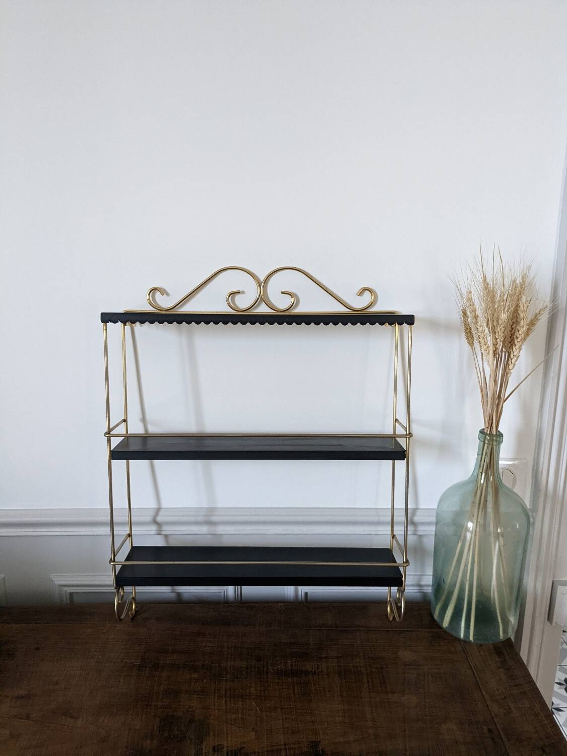 Vintage wall shelf