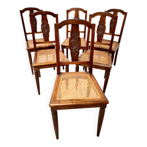 suite de six chaises
