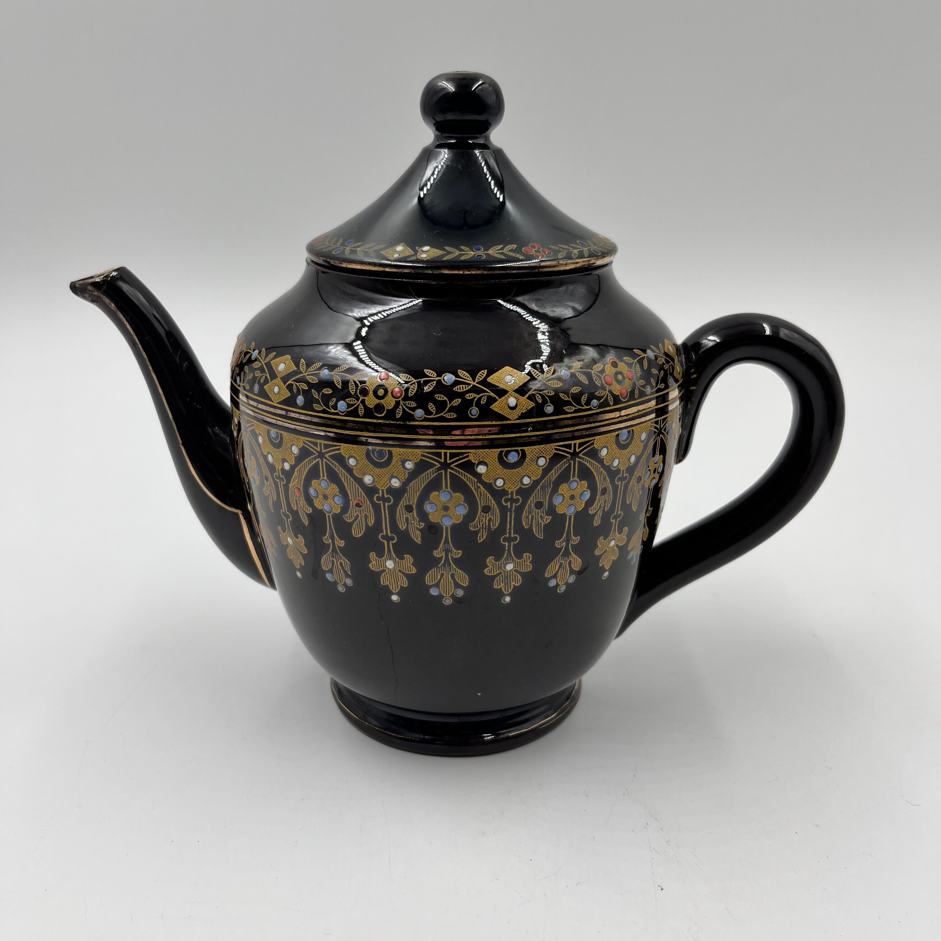 Tea service Sarreguemines Rockingham