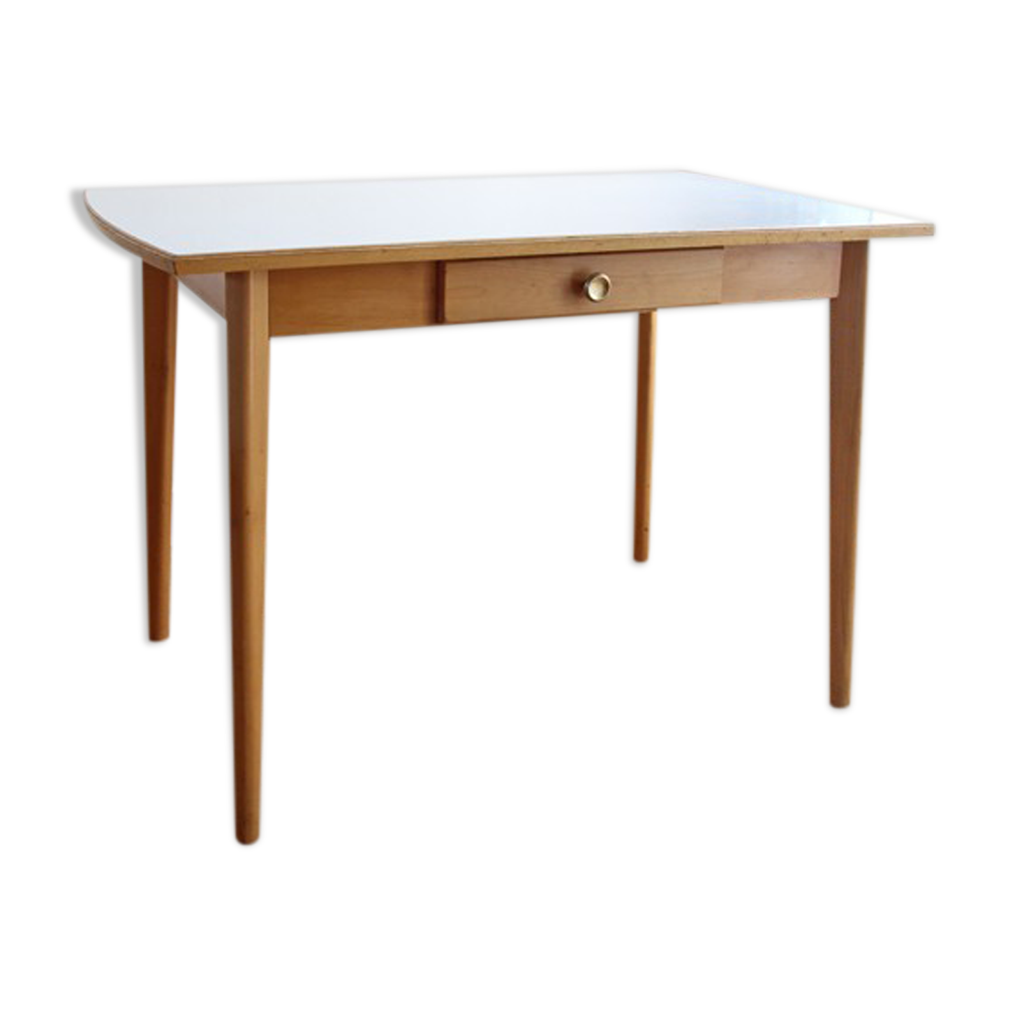 Formica dining table and wood