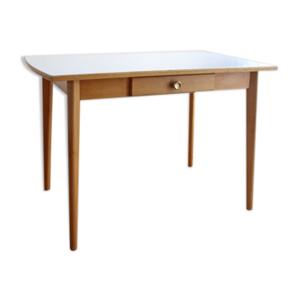 Formica dining table and wood