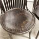 Set of 6 chairs Bistrot Baumann ref 22 curved wood