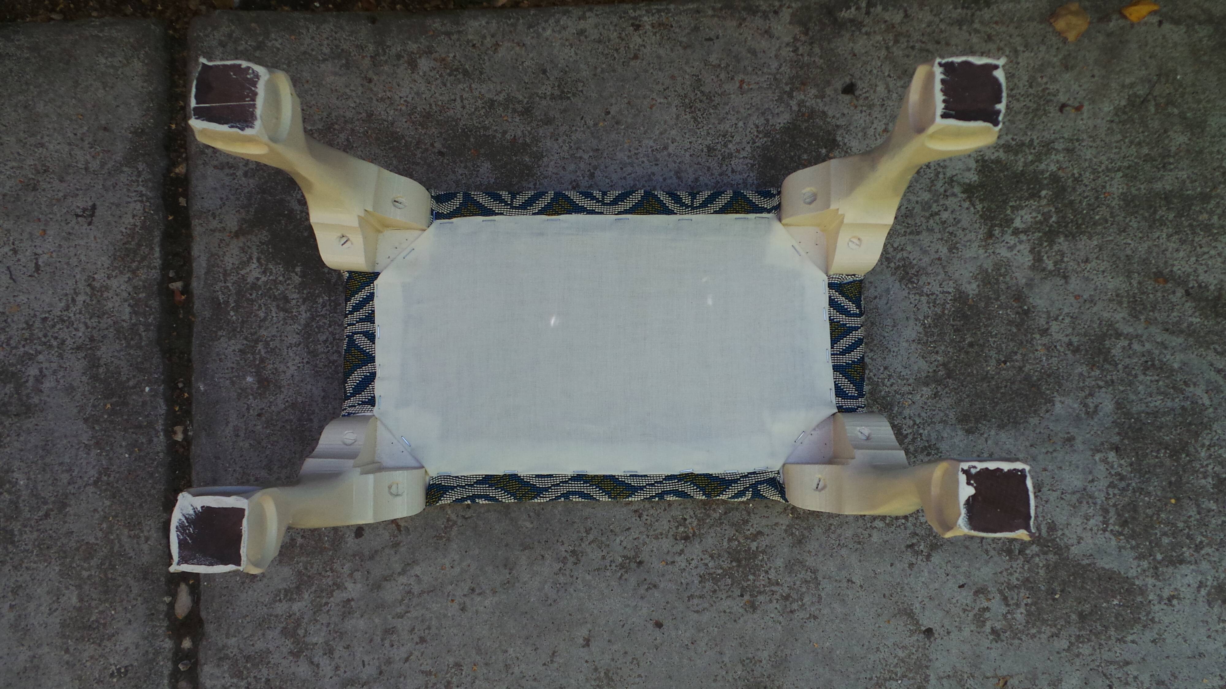 Footrest leg of griffon