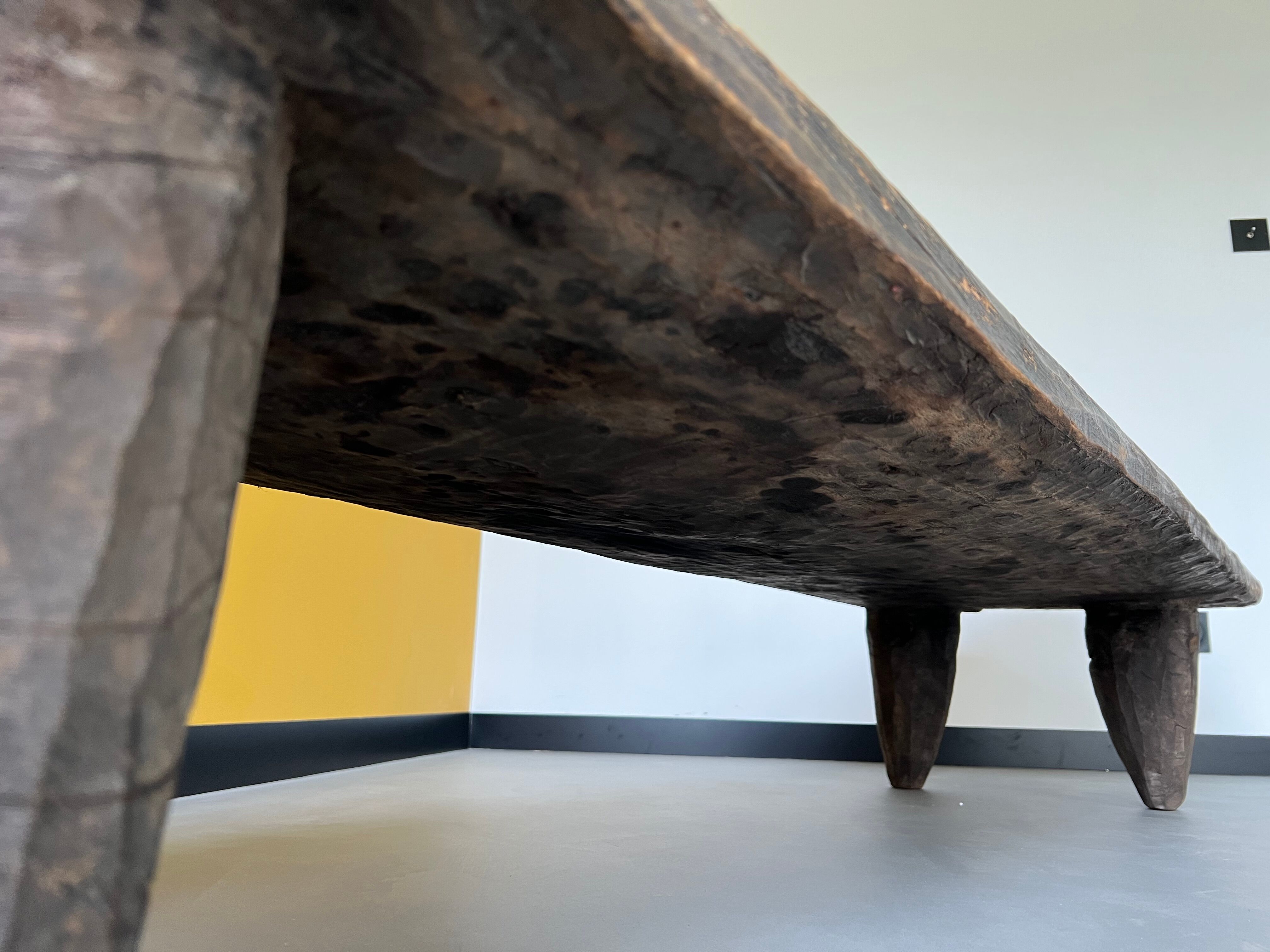 African Senoufo bench, bed, Ivory Coast, 50s