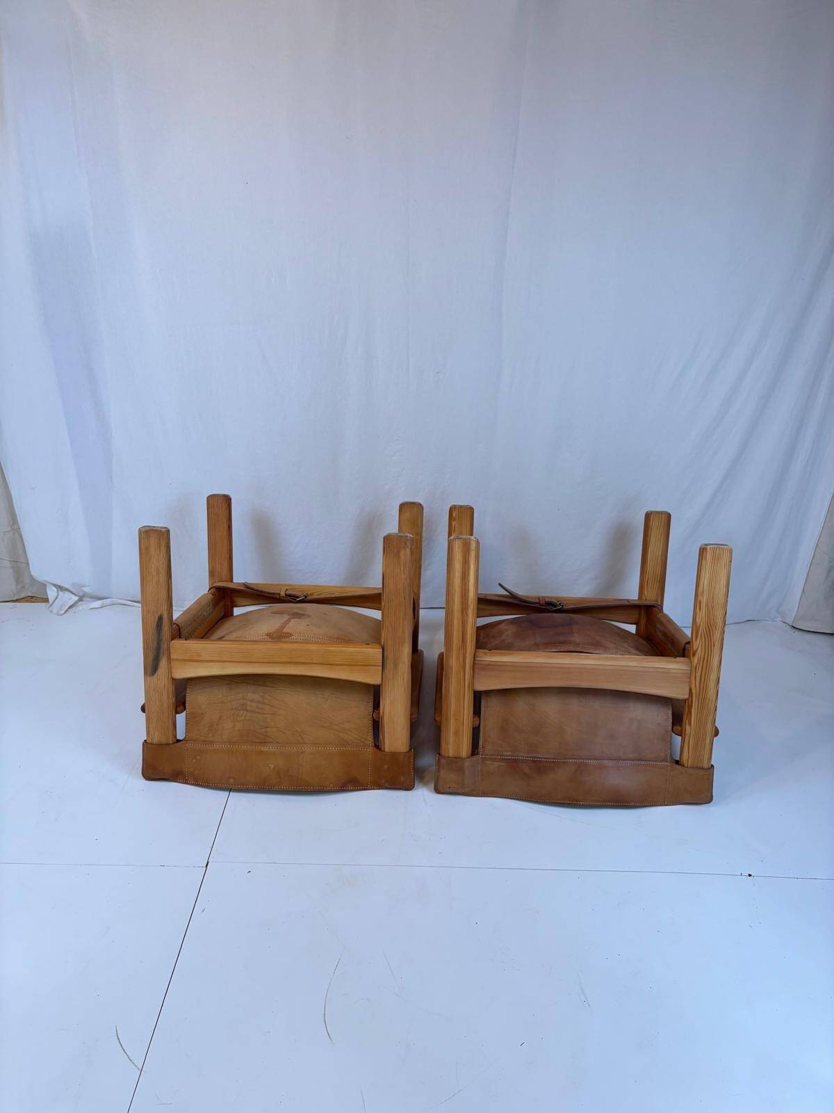 pair of Natura armchairs by Karin Mobring-Sweden 1977