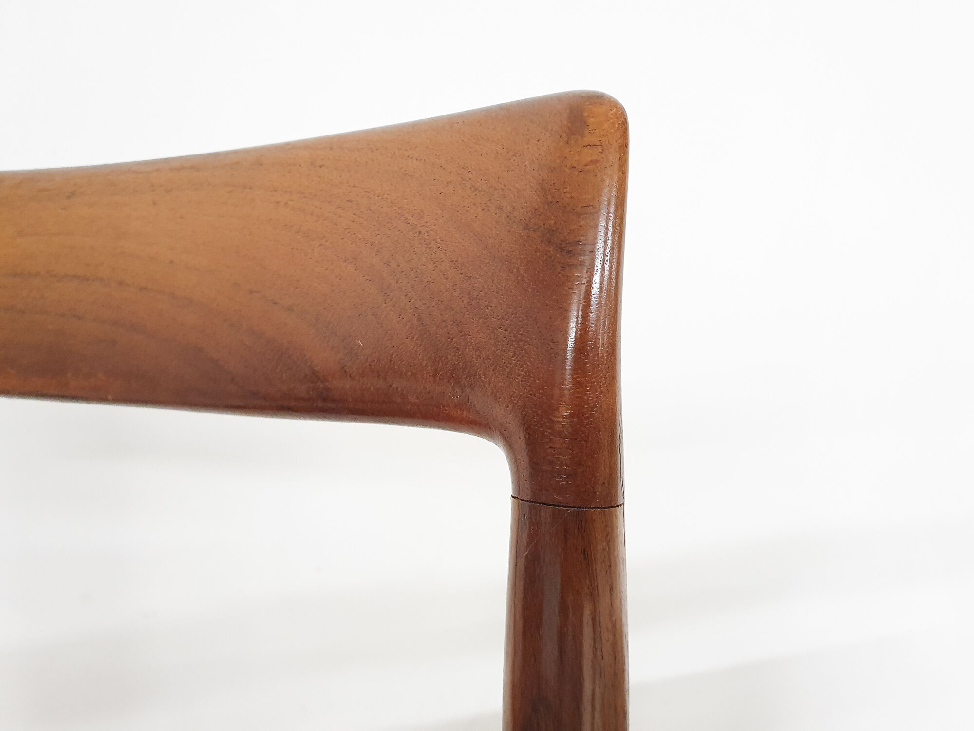 Set of four rosewood dining chairs by Lubke, Germany 1960's