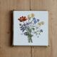 Vintage Villeroy & Boch trivet – Floral earthenware tile