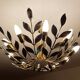 Large vintage pendant light from Vereinigte Werstaetten, 1950s