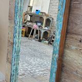 Burmese teak mirror