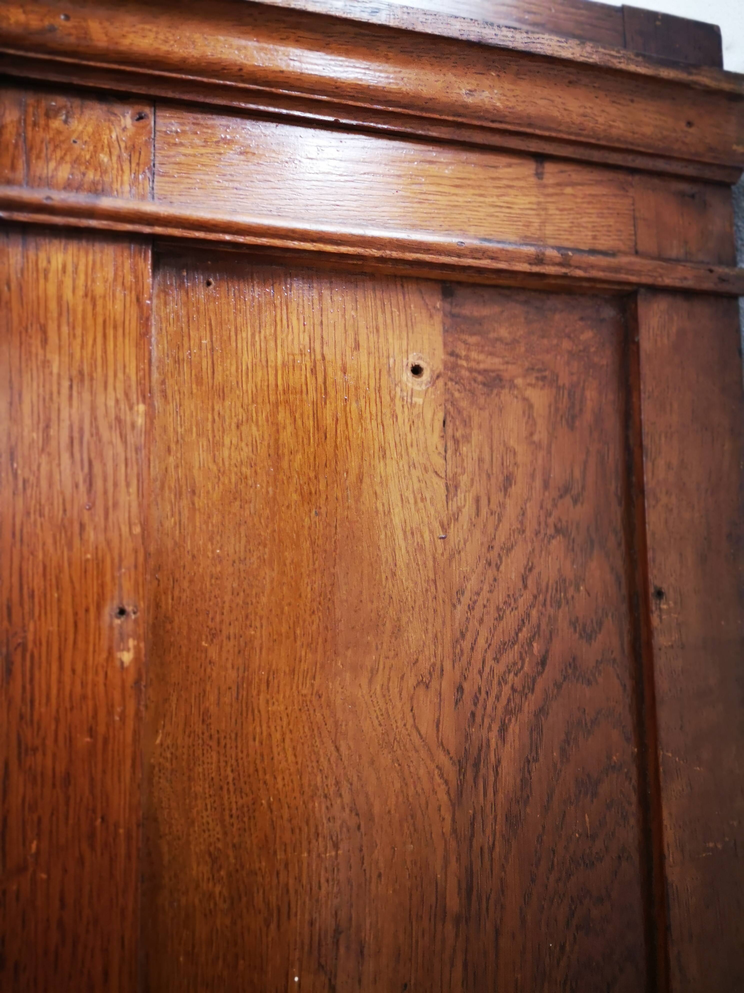 Old cardboard storage cabinet
