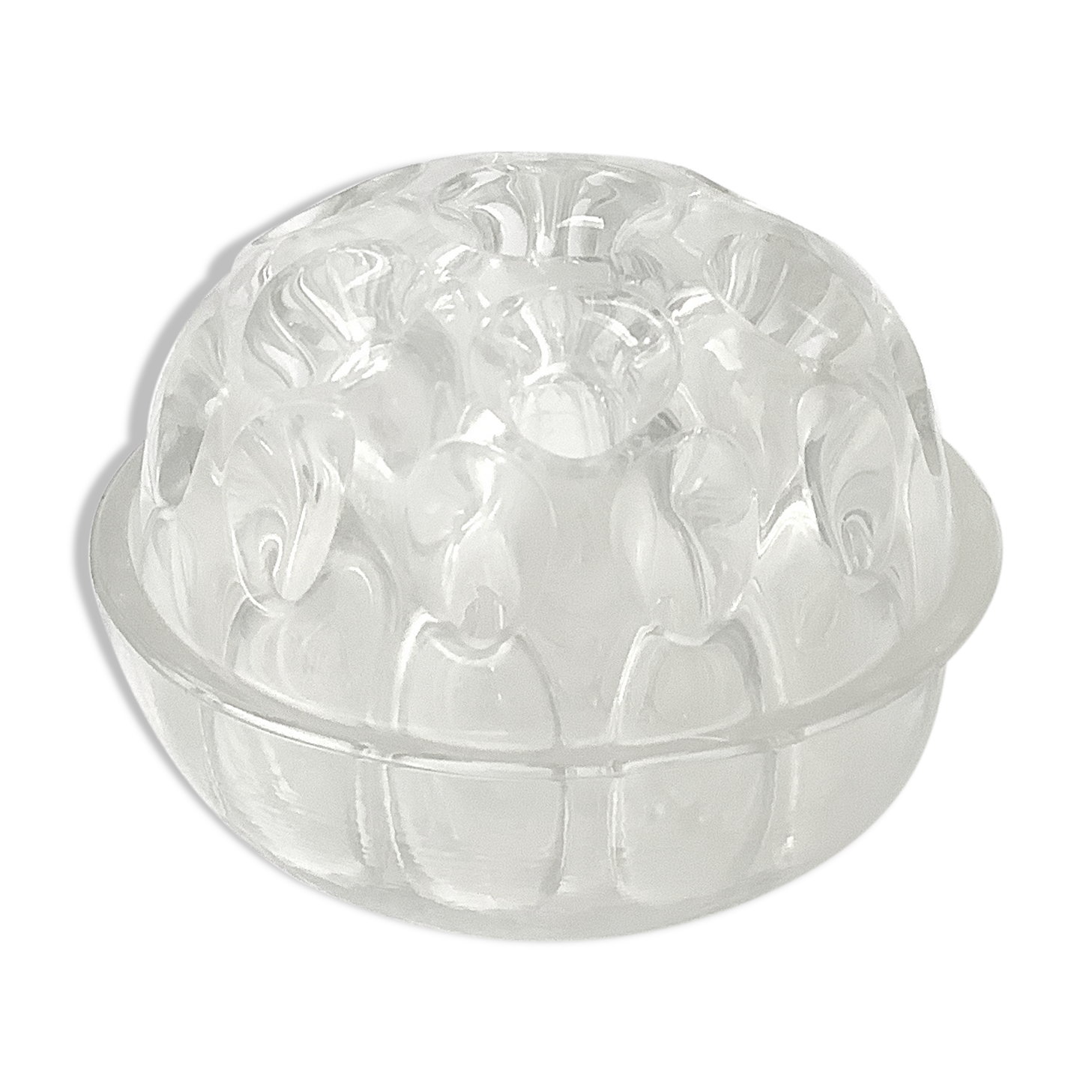Pique Glass Flowers 19 holes, Frog Vase