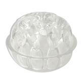 Pique fleurs en verre 19 trous vase grenouille