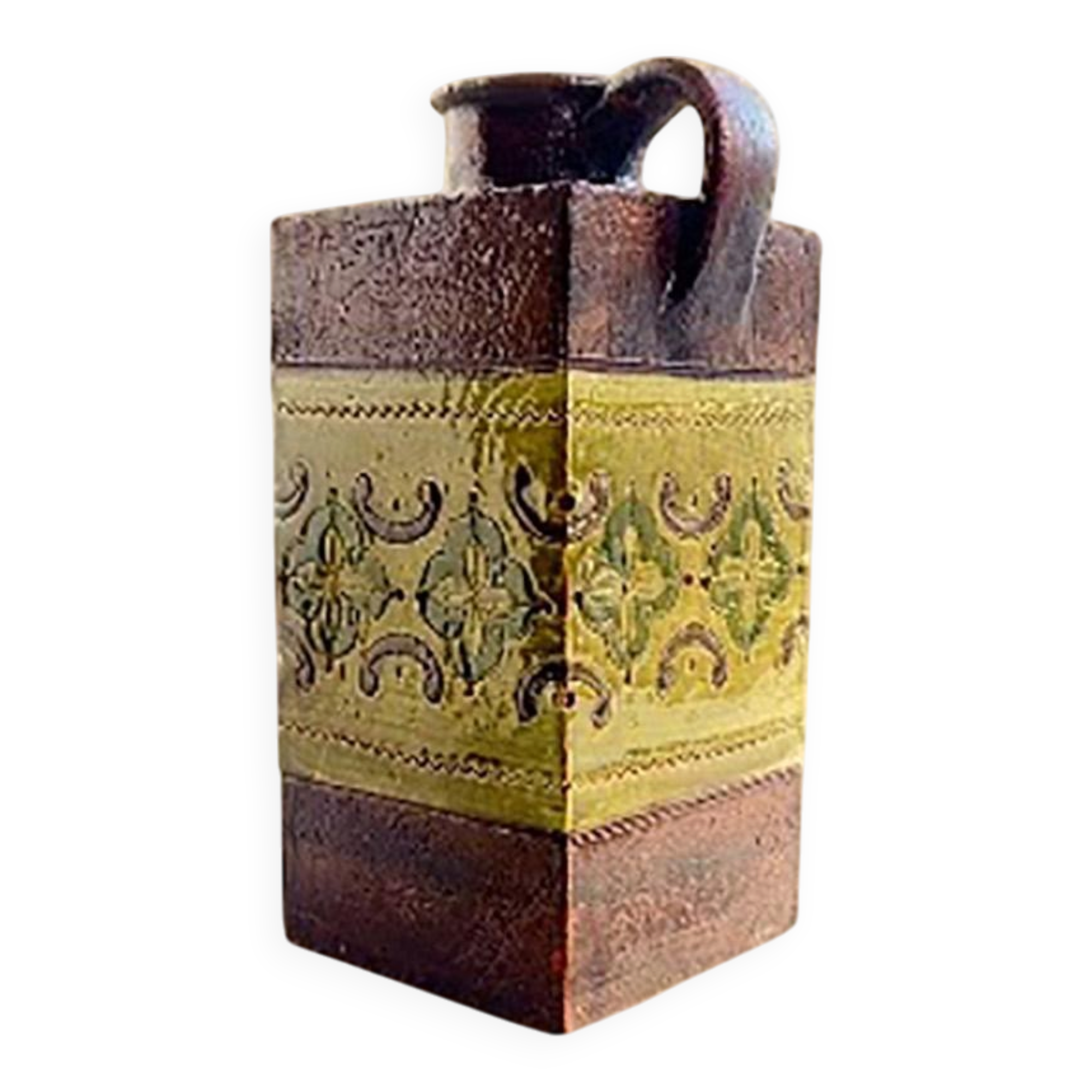 Mid-Century Modern Ceramic Pitcher by Aldo Londi for Bitossi, 1960s