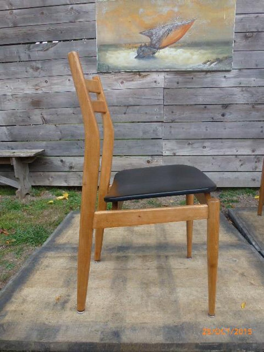 Lot de 6 chaises esprit scandinave