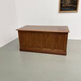 1950s walnut counter or desk