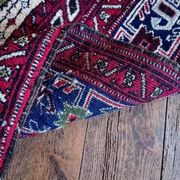 Tapis Persan Afshar fait main 138x112cm