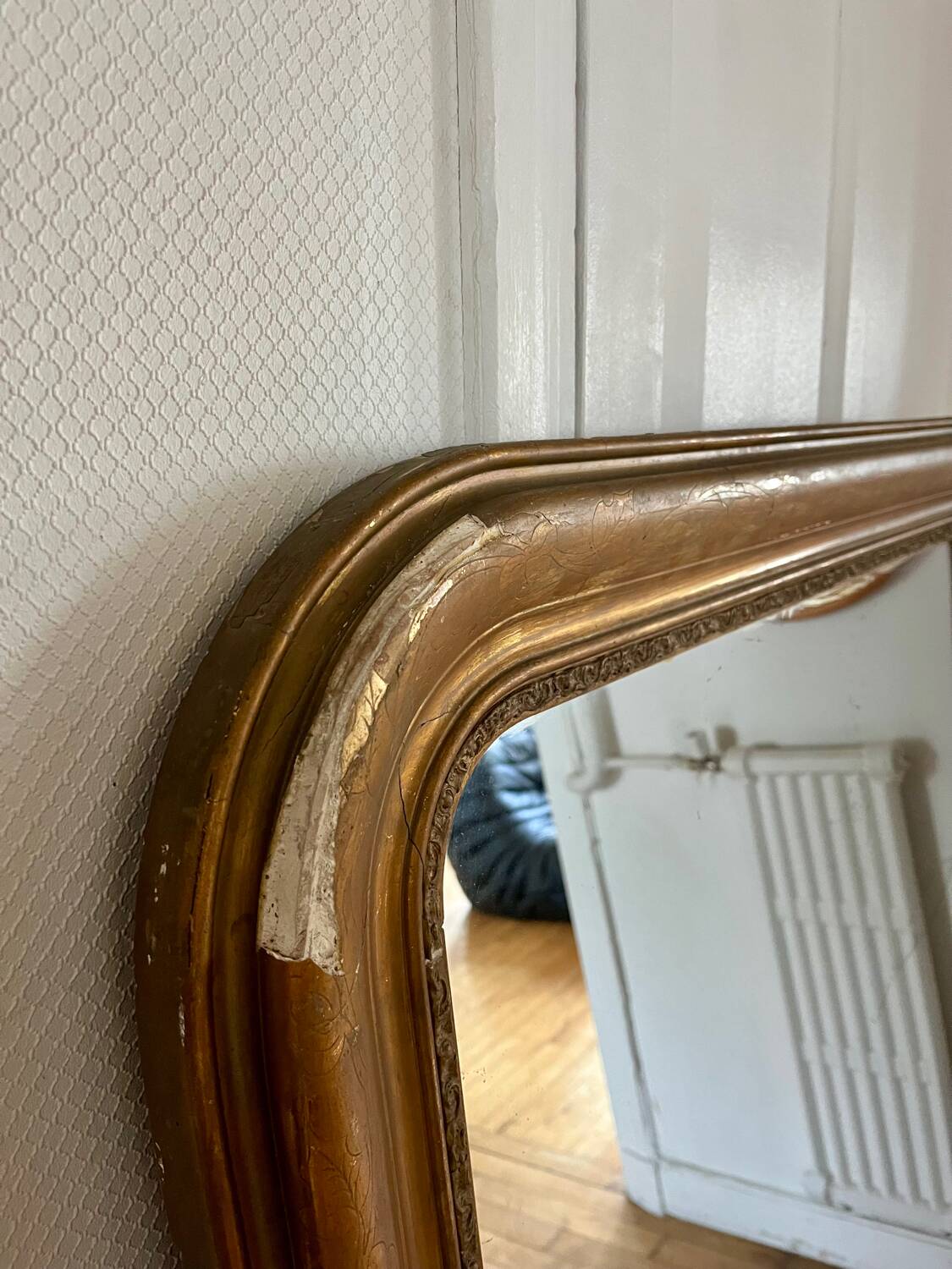 Miroir d’époque Louis Philippe 19ieme siècle