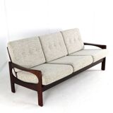 3 person sofa vintage mid century - Nieuwegein